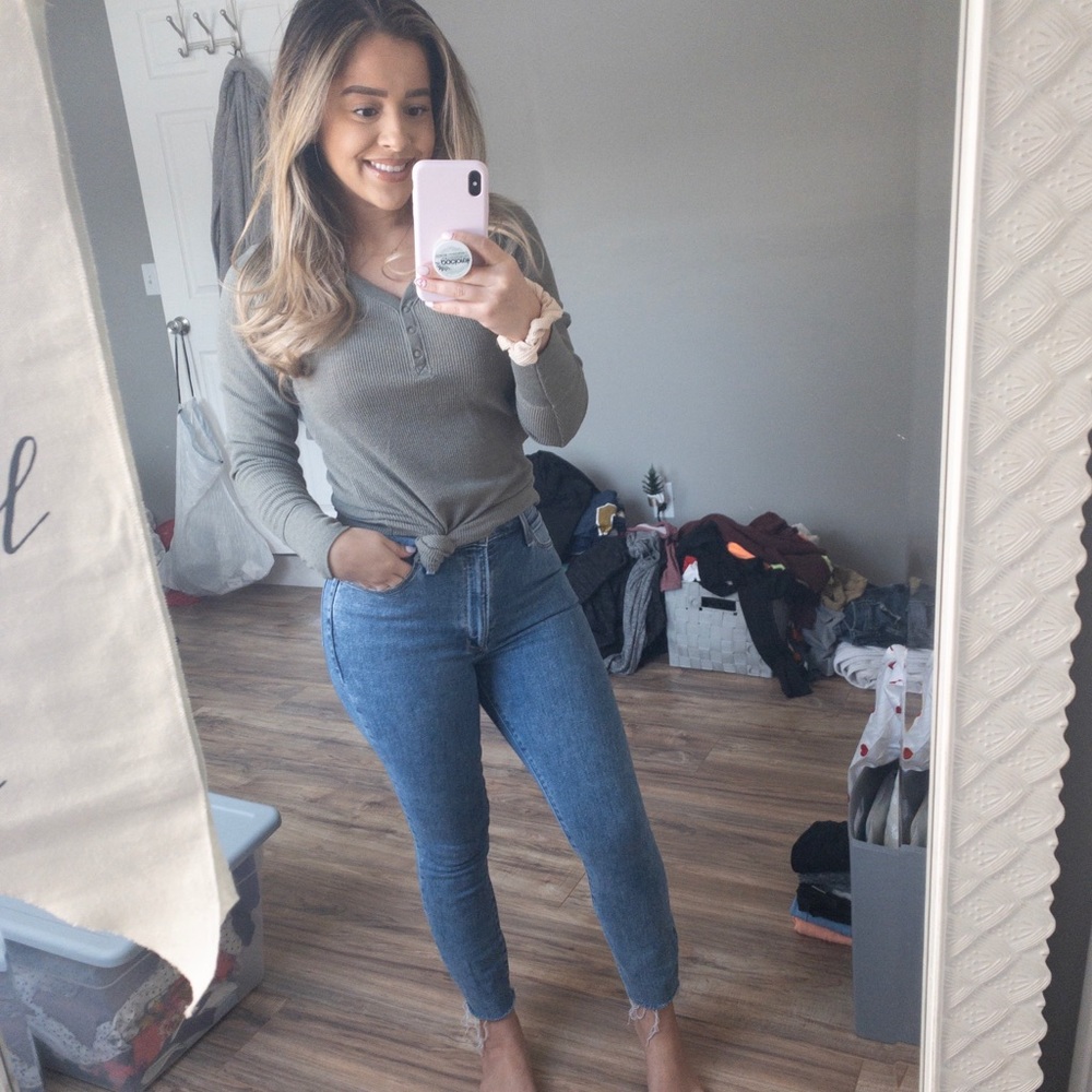 Abercrombie Simone high rise jeans GREAT condition